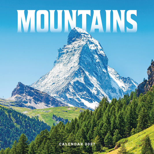 Mountains Wall Calendar 2027