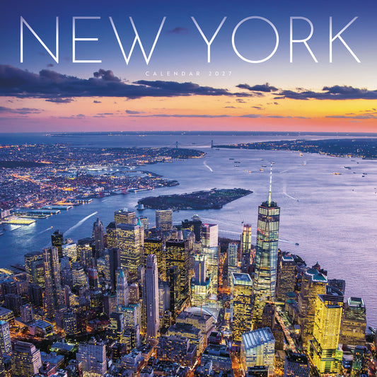 New York Wall Calendar 2027