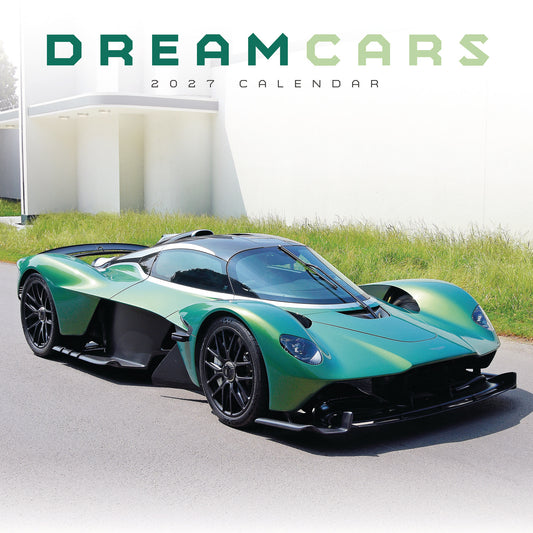 Dream Cars Wiro Wall Calendar 2027