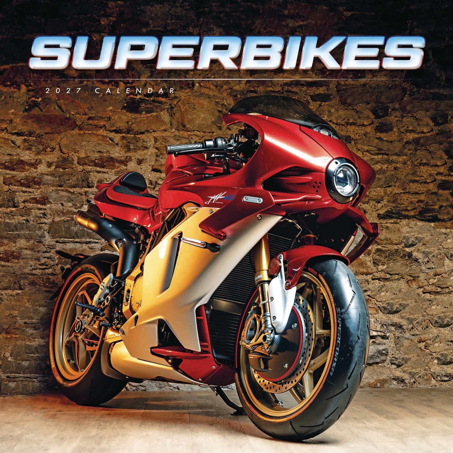 Superbikes Wiro Wall Calendar 2027
