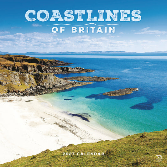 Coastlines of Britain Wall Calendar 2027