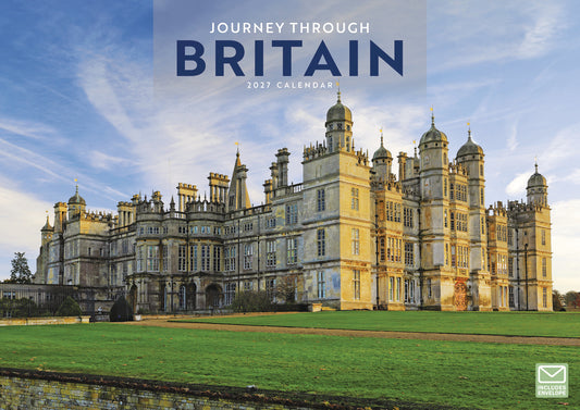 Journey Through Britain A4 Calendar 2027