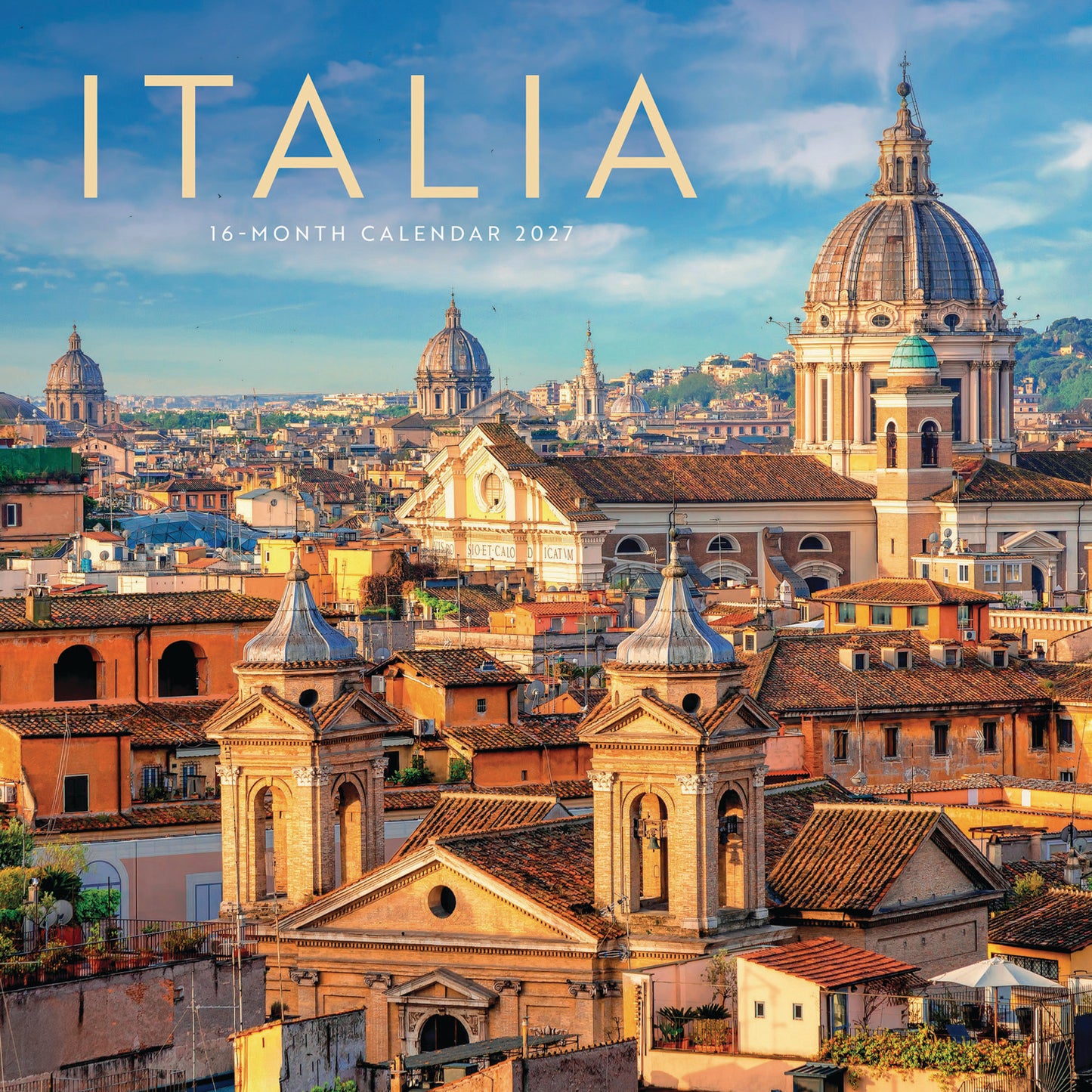 Italia Wall Calendar 2027