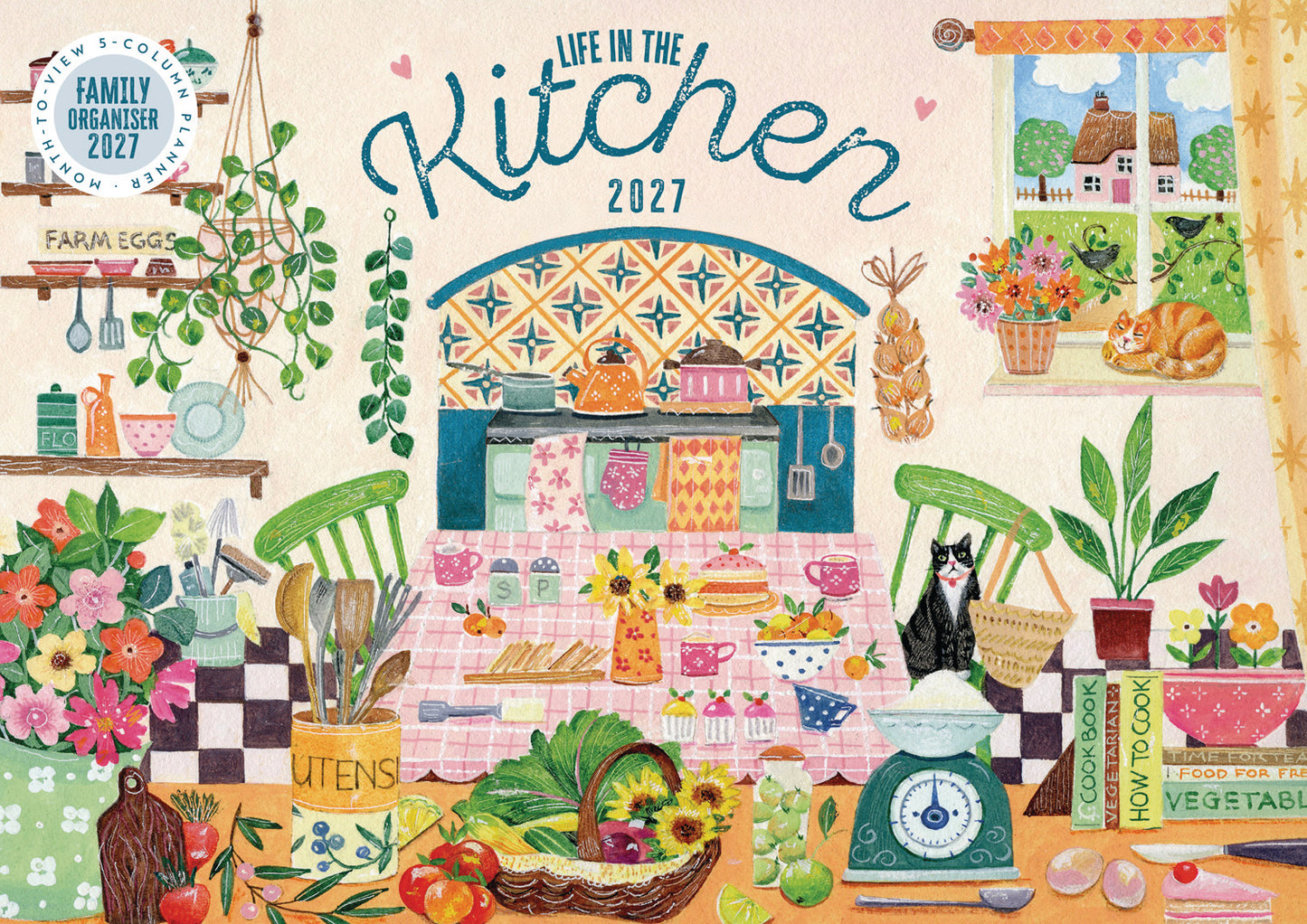 Life in the Kitchen MTV Planner A4 Calendar 2027