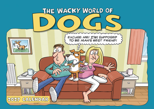 Wacky World of Dogs A4 Calendar 2027