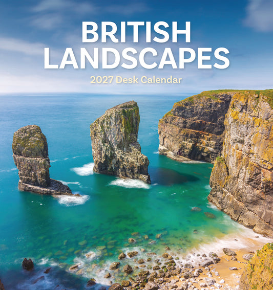 British Landscapes Easel Calendar 2027