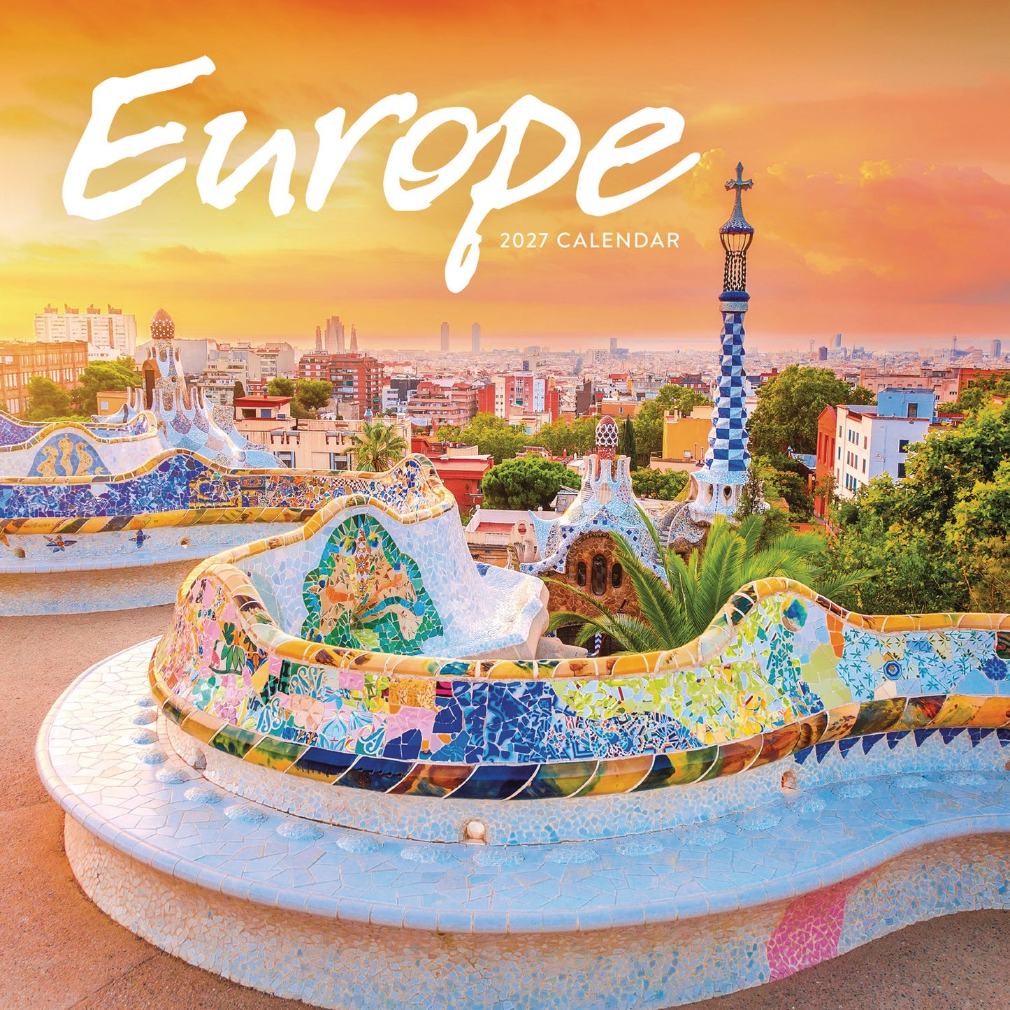 Europe Wall Calendar 2027