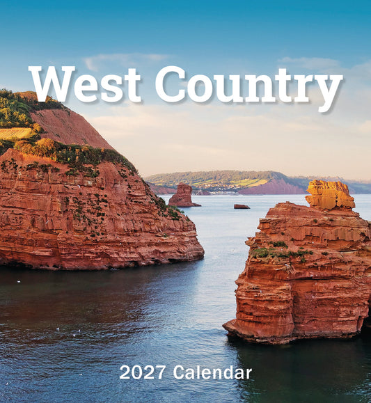 West Country Mini Easel Calendar 2027