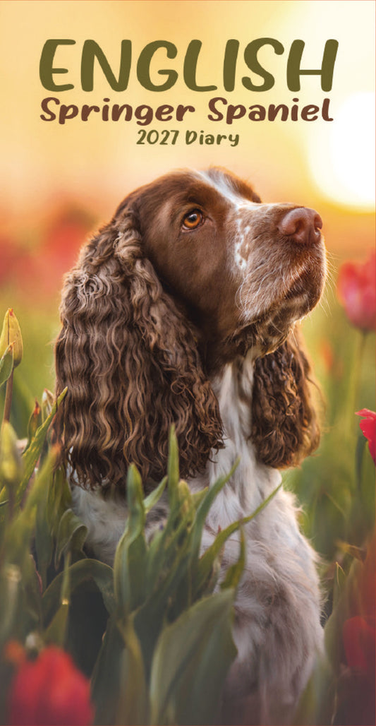 English Springer Spaniels Slim Diary 2027