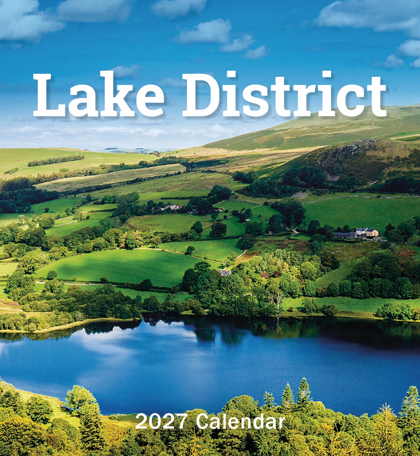 Lake District Mini Easel Calendar 2027