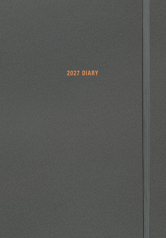 Fashion Diary Charcoal A5 Diary 2027