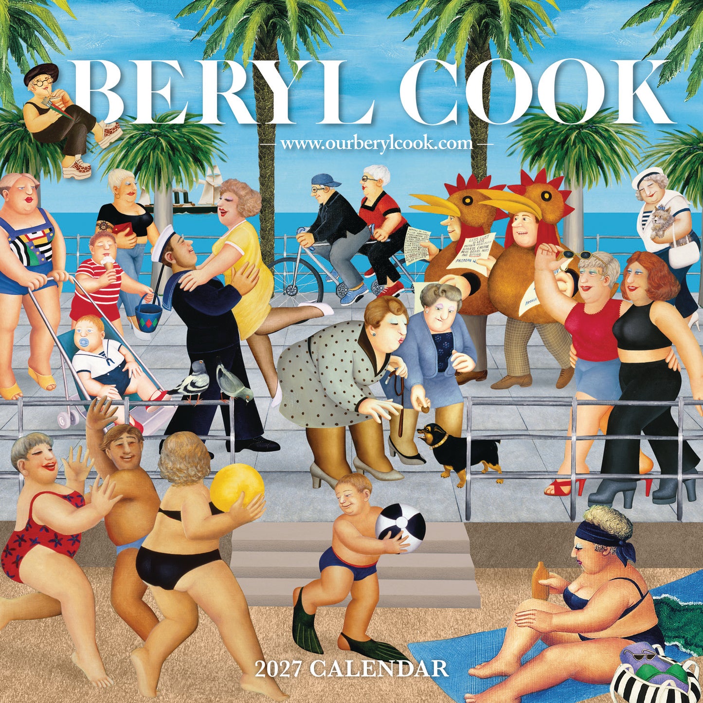 Beryl Cook Wall Calendar 2027