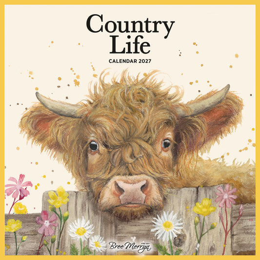 Bree Merryn British Wildlife Wall Calendar 2027