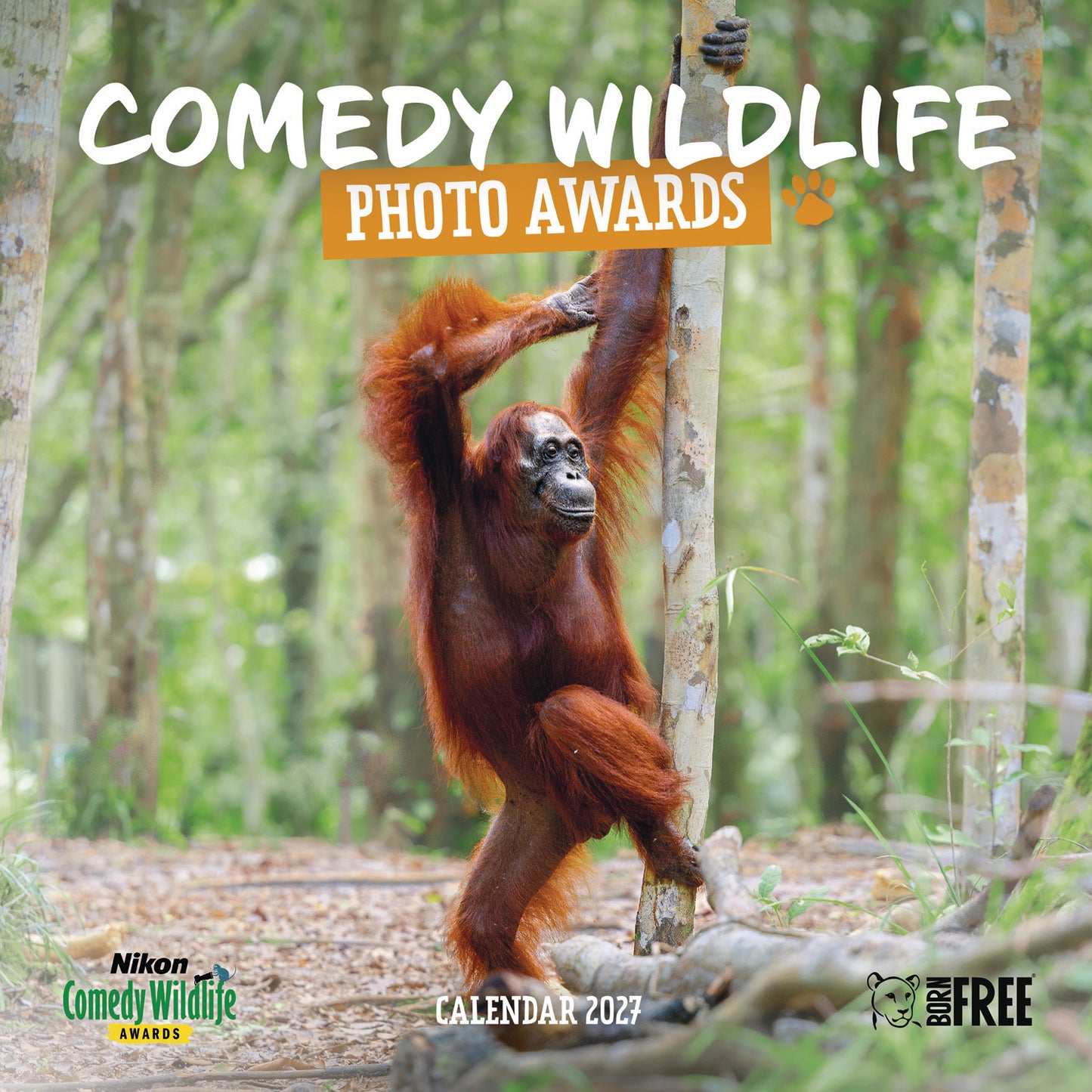 Comedy Wildlife Photography Awards Wall Calendar 2027