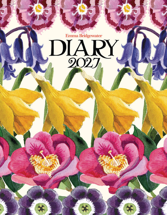 Emma Bridgewater Flowers Deluxe Diary 2027