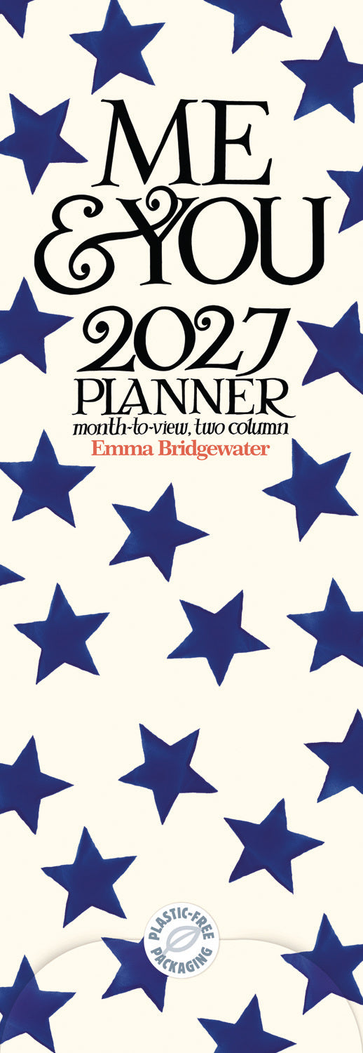 Emma Bridgewater Me & You Planner Slim Calendar 2027