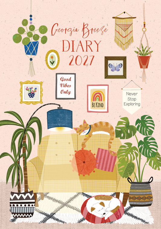 Georgia Breeze A5 Diary 2027