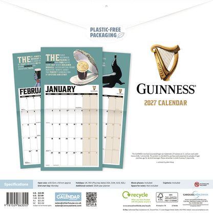 Guinness, Lovely Day for a Wall Calendar 2027