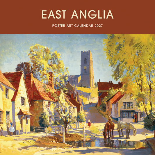 East Anglia Poster Art NRM Wiro Wall Calendar 2027