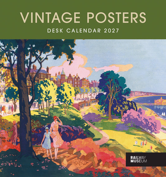Vintage Posters NRM Easel Calendar 2027