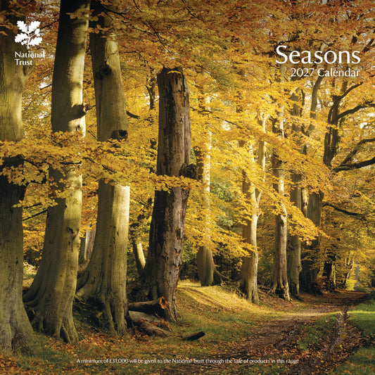 Seasons National Trust Wall Calendar 2027