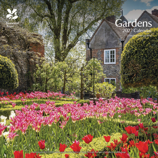 Gardens National Trust Wall Calendar 2027