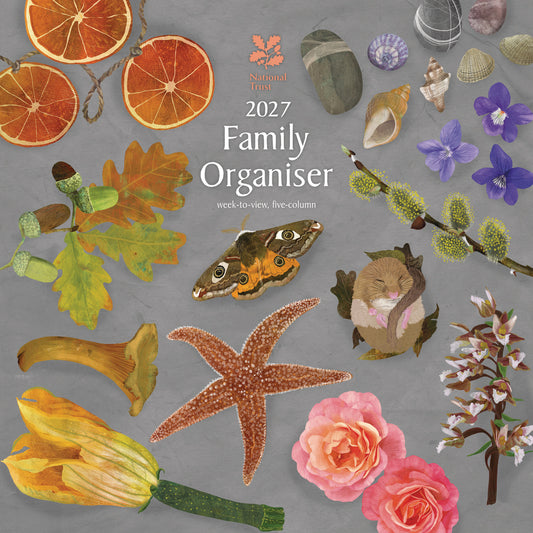 National Trust WT Planner Wall Calendar 2027