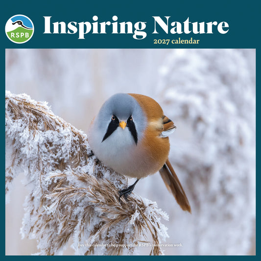 RSPB Inspiring Nature Wiro Wall Calendar 2027