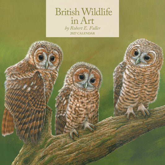 British Wildlife in Art by Robert Fuller Wall Calendar 2027