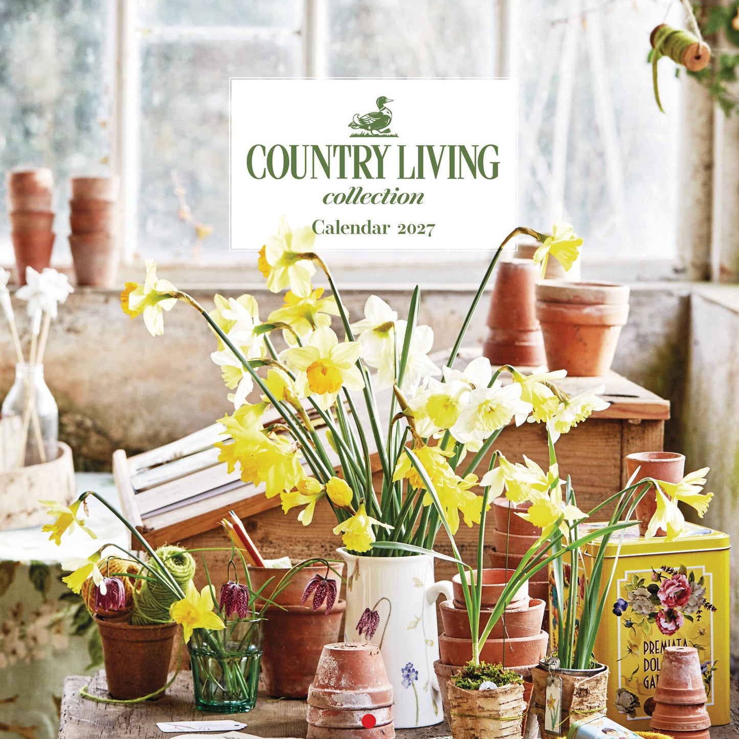 Country Living Wiro Wall Calendar 2027