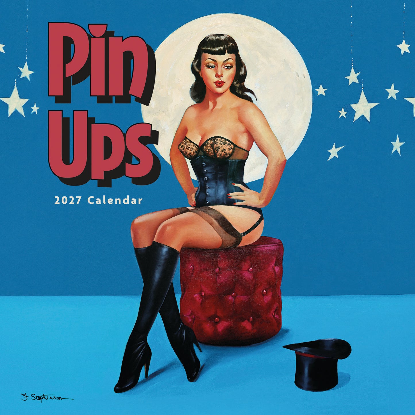 Pin Ups Wall Calendar 2027