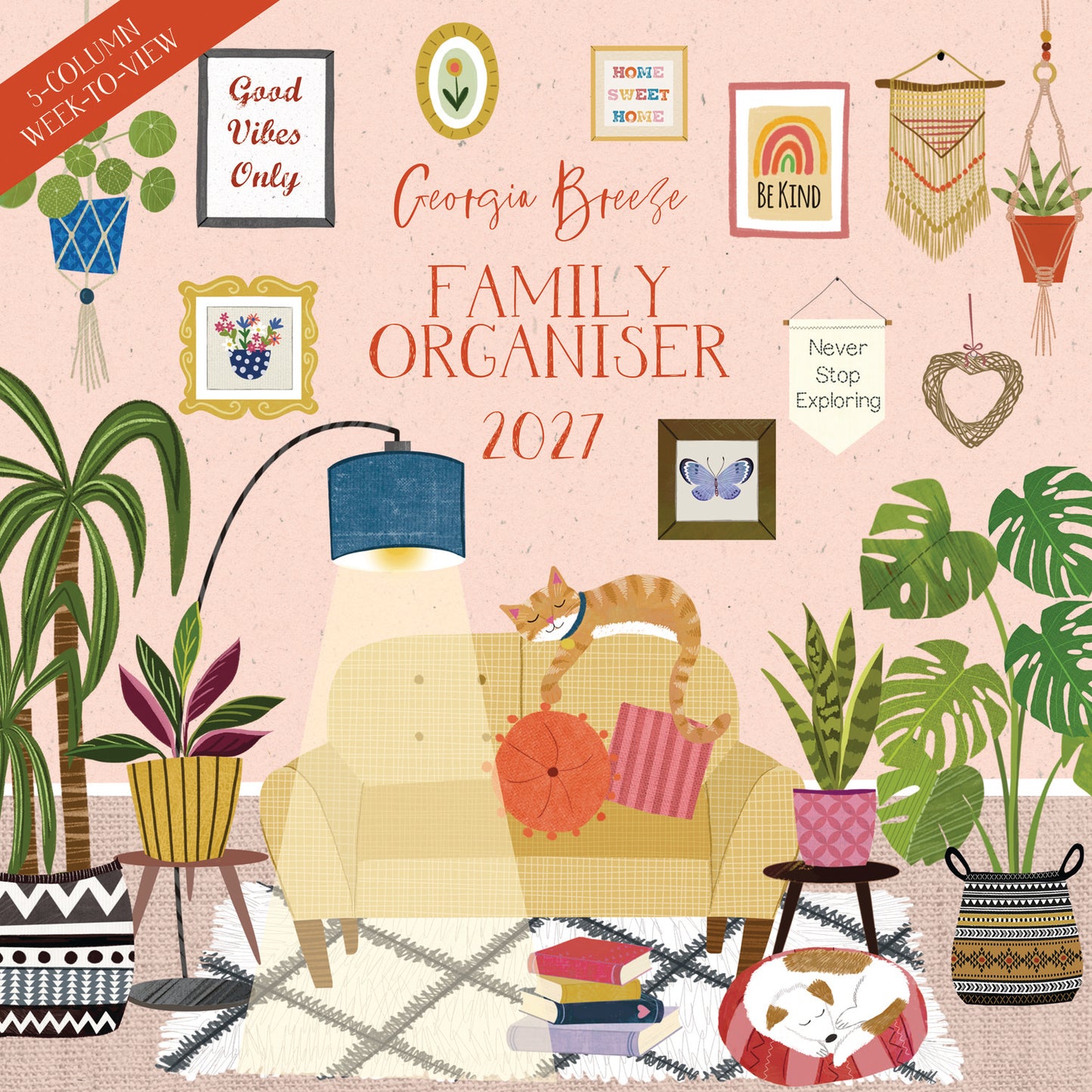 Georgia Breeze WT Planner Wall Calendar 2027