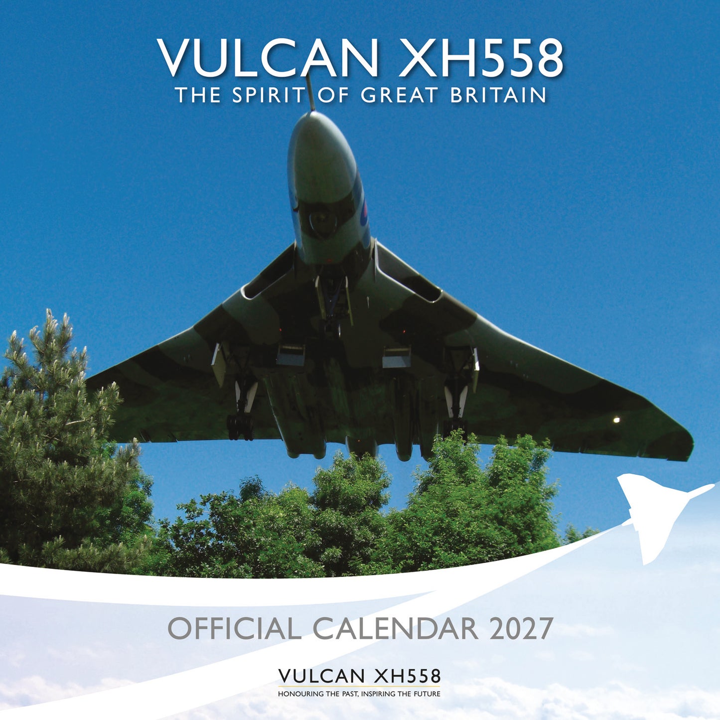 Vulcan XH558 Wall Calendar 2027