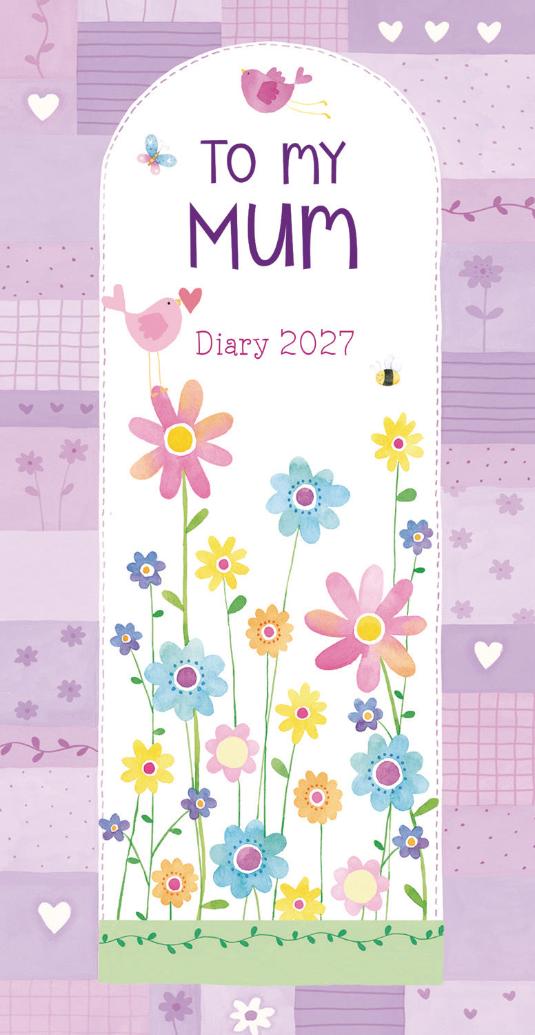 To My Mum Slim Diary 2027