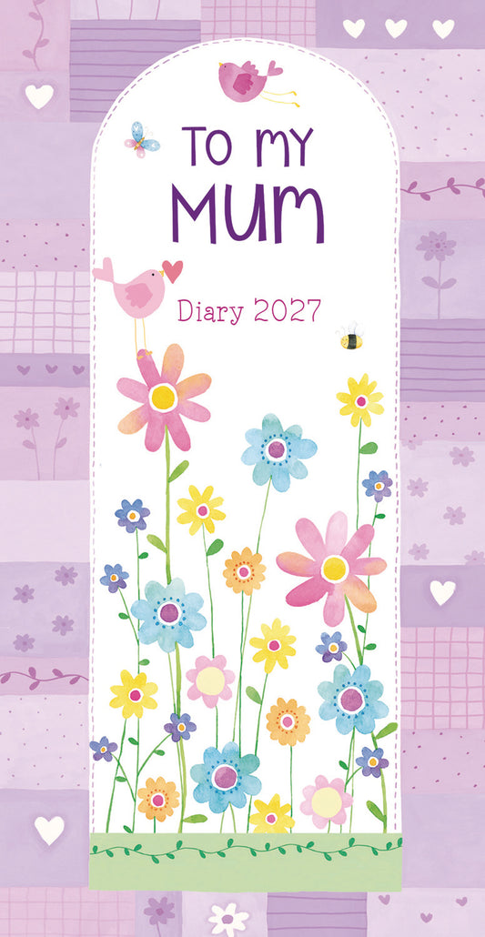 To My Mum Slim Diary 2027