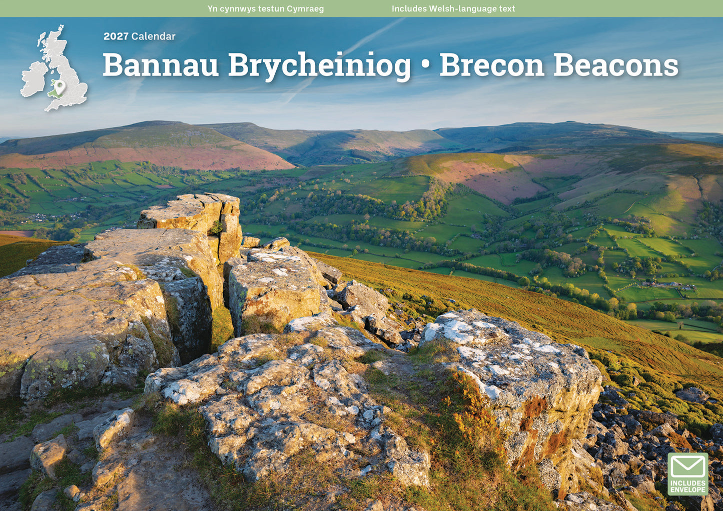 Brecon Beacons A4 Calendar 2027