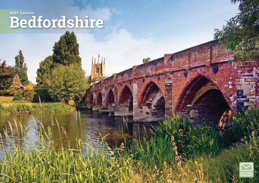 Bedfordshire A4 Calendar 2027