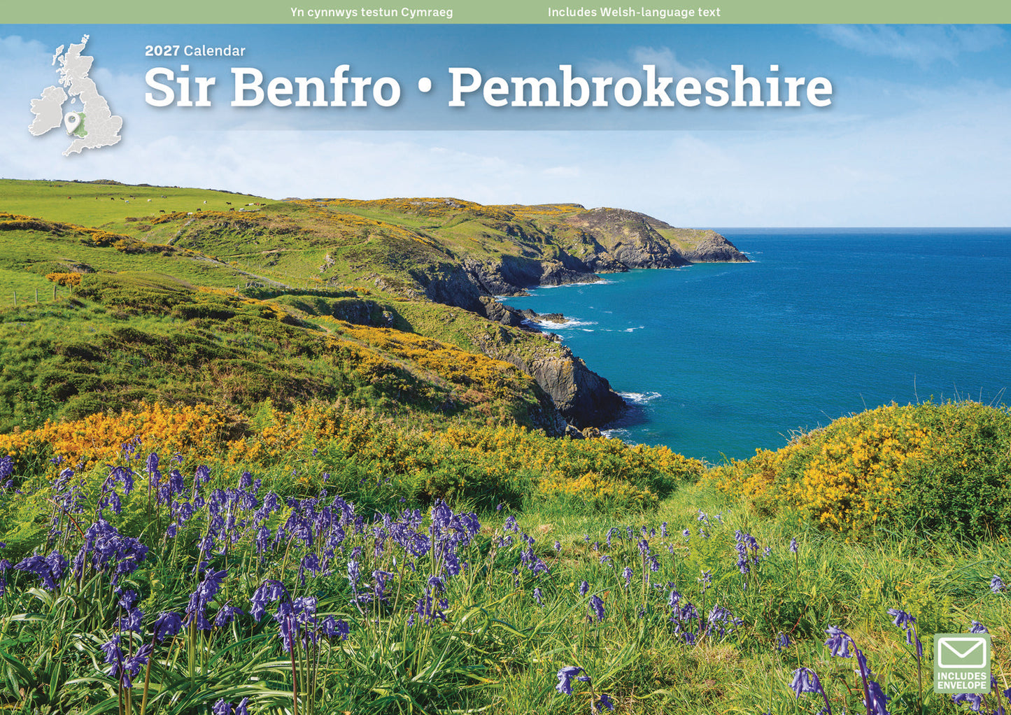 Pembrokeshire A4 Calendar 2027