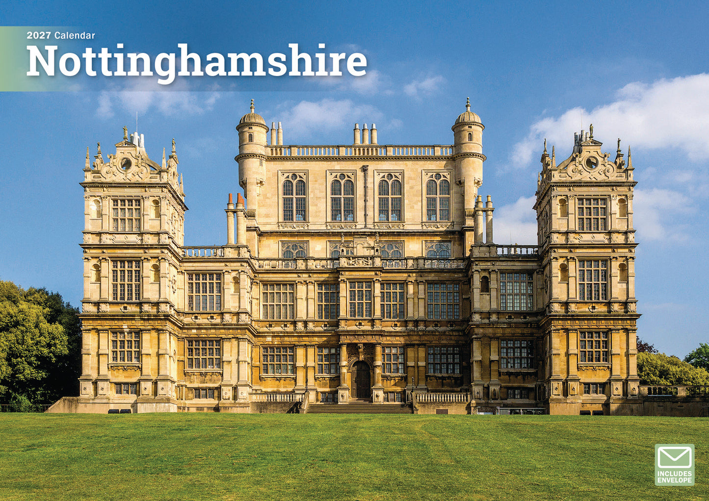 Nottinghamshire A4 Calendar 2027