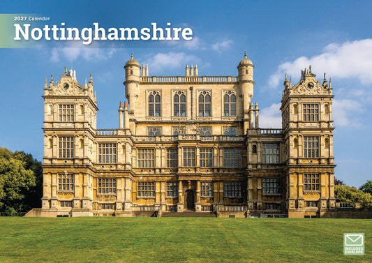 Nottinghamshire A4 Calendar 2027