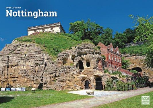 Nottingham A4 Calendar 2027