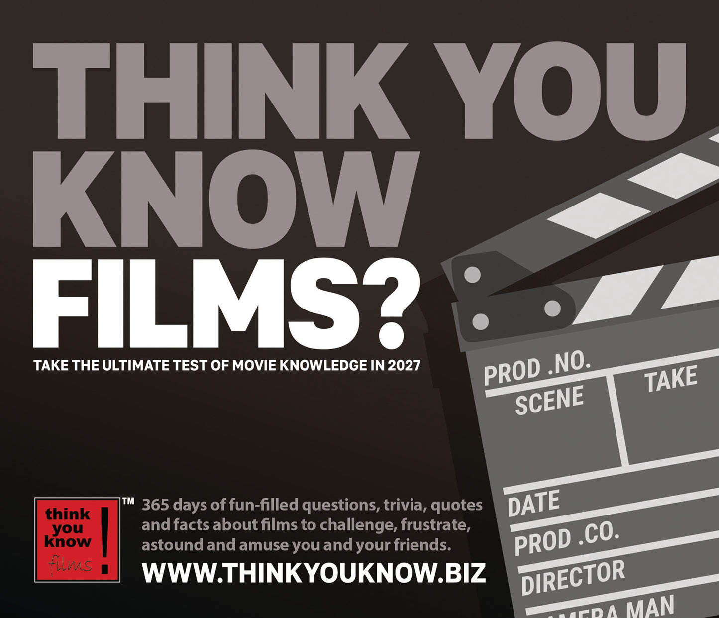 Think You Know Films Box Calendar 2027