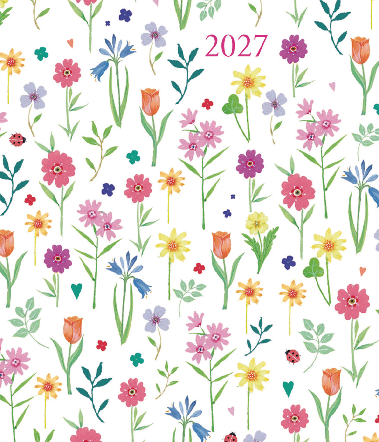 Fashion Diary Ditsy Sq Pk Diary 2027