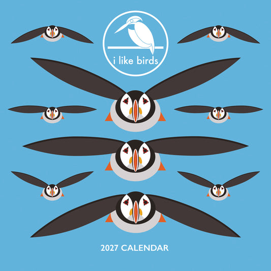I Like Birds Wall Calendar 2027
