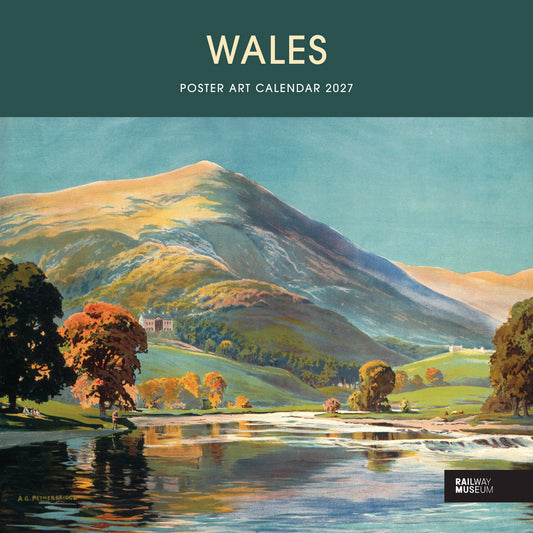 Wales Poster Art NRM Wiro Wall Calendar 2027