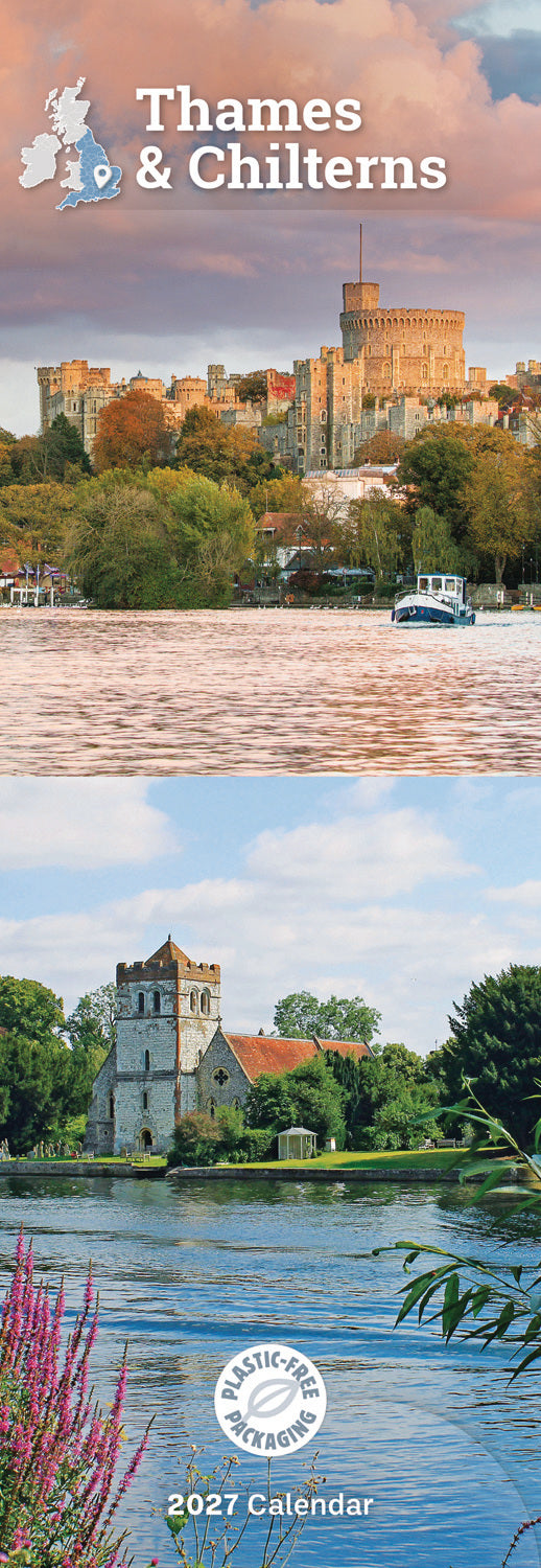 Thames & Chilterns Slim Calendar 2027