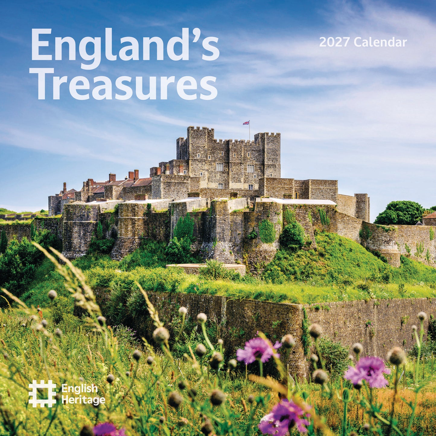 English Heritage, England Treasures Wall Calendar 2027