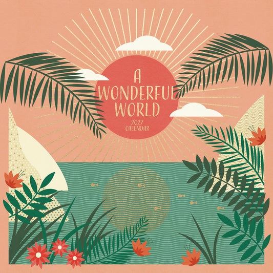 Wonderful World, Orchard Design Wall Calendar 2027