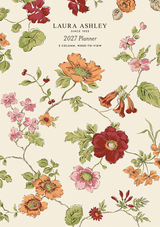 Laura Ashley Week-To-View Planner A3 Calendar 2027