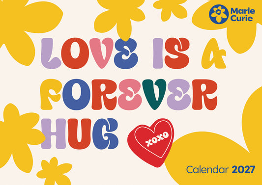 Marie Curie A4 Calendar 2027